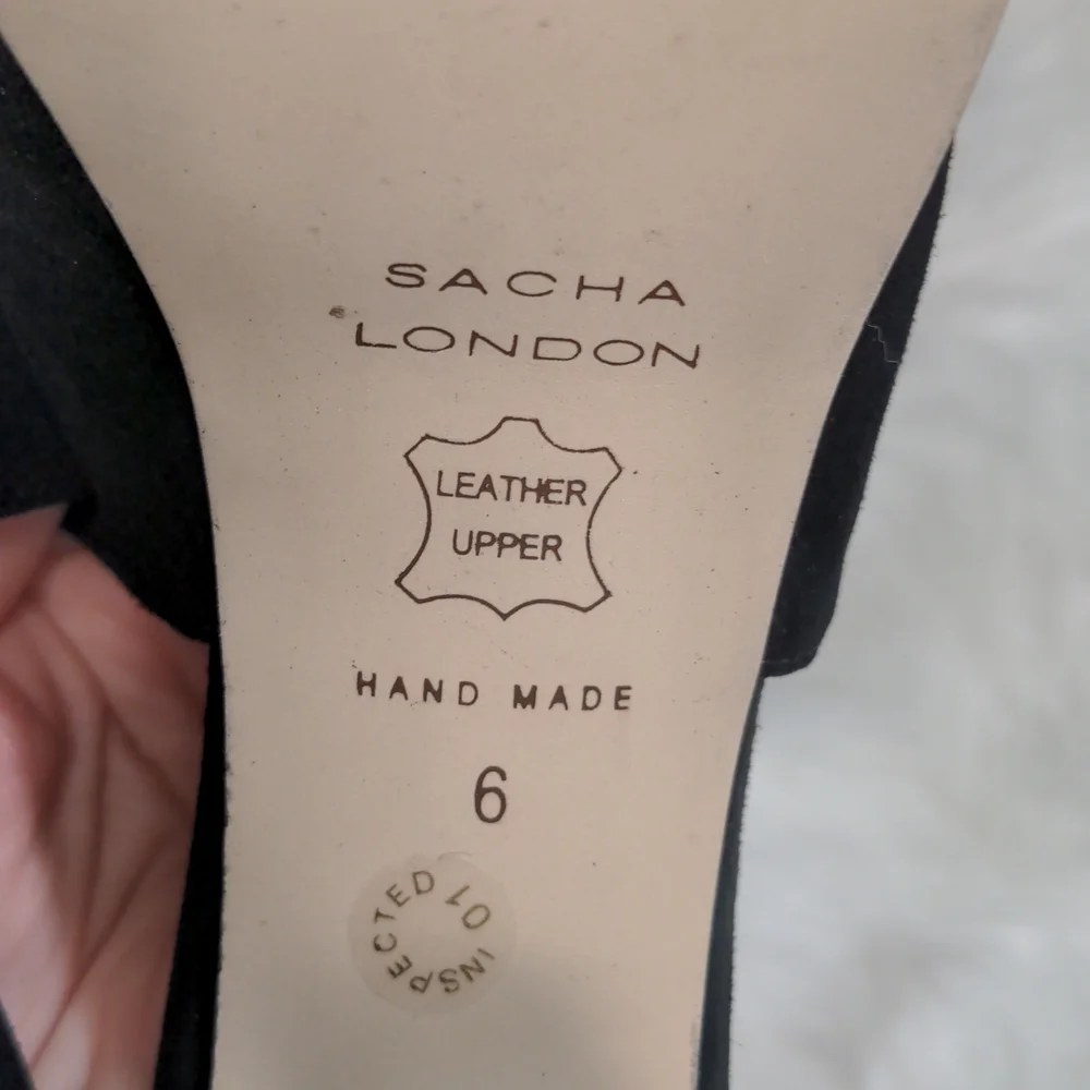 🛑SOLD! Sacha London Pepa Block Heel Platforms Sandals - Picture 7 of 9